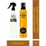 Redist Full Force Saç Köpüğü 300 ml + Süt & Bal 2 Fazlı Fön Suyu 400 ml – Hacim ve Nemlendirici Saç Bakım Seti