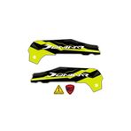 Redline Grafik BAJAJ Dominar D250 -400 AKSESUAR YAN 3D KABARTMALI SARI DAMLA STİCKER