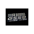 Redline Grafik BMW R1200 GS Reflektifli Beyaz Adventure Sticker Set