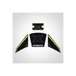 Redline Grafik Cf moto 250 CL X Siyah Sarı Hidrolik ve kontak Anahtar Çizilmesine karşı Koruyucu Sticker set clx