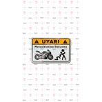 Redline Grafik Motosikletime Dokunma 3D Damla Sticker