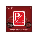 Redline Grafik Vespa Red Edition Piaggio Damla 3D Sticker