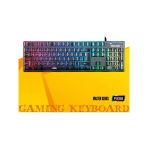 Redline ışıklı Rgk-676 Rgb Sessiz Gaming Klavye – Ergonomik Tasarım, Multimedya Kısayolları, Türkçe Q