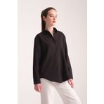 Redline Pure Oversize Iç Göstermeyen Uzun Basic Kadın Gömlek