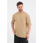 Redline Shift Erkek Oversize Tişört - Bej