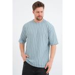 Redline Shift Erkek Oversize Tişört - Mavi