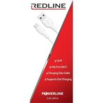Redline USB A/Type-C 66W Hizli Sarj ve Data Kablosu, 1.2 Metre Uzunluk
