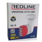 Redline Wl-8 Universal Octo 8 Li Çıkışlı Lnb. Tüm Çanak Anten Ve Tv Ler İle Uyumlu