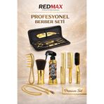 Redmax Professional Redmax Gold Profesyonel Berber Seti – Tam Kuaför Ekipman Seti