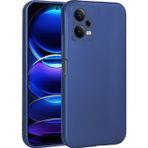 Redmi Note 12 5G Kılıf MSRA Premier Silikon Kapak - Saks Mavi
