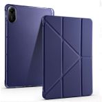Redmi Pad 2 11" 2025 Uyumlu Kalem Bölmeli Uyku Modlu Tam Korumalı Tablet Kılıfı - Lacivert