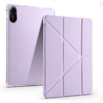 Redmi Pad 2 11" 2025 Uyumlu Kalem Bölmeli Uyku Modlu Tam Korumalı Tablet Kılıfı Lila