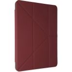 Redmi Pad Se Kılıf Kalemlikli Mars Tablet Kılıfı - Mürdüm