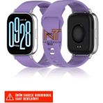 Redmi Watch 5 Active / Redmi 5 Lite Uyumlu Klasik Silikon Kordon - Lila