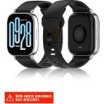 Redmi Watch 5 Active / Redmi 5 Lite Uyumlu Klasik Silikon Kordon - Siyah