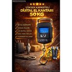 REDMOON Elektronik Dijital El Kantarı 50 Kg Terazi Tartı 10 Gr Hassasiyet
