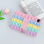 Redmud Teknoloji Apple Ipad Air 4 / Air 5.nesil 10.9 Inç Uyumlu Kılıf Çoçuklar Için Askılıklı Popit Tablet Kılıfı - Renkli