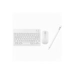 redmud teknoloji Huawei Tablet Modelleri ile Uyumlu Klavye Mouse ve Dokunmatik Kalem Seti 3 in 1 BluKey Trio
