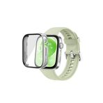RedMud Teknoloji Huawei Watch Fit 4 İle Uyumlu Sert Pc Kasa Ve Ekran Koruyucu Kılıf Gümüş