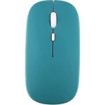 Redmud Teknoloji Macbook / Ipad /tablet Uyumlu Şarj Edilebilir Bilgisayar ve Tablet Kablosuz Bluetooth Mouse - Yeşil