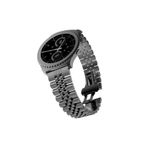 redmud teknoloji Samsung Galaxy Watch 7 FE 40 mm İle Uyumlu 20 Mm Jubilee Stil Paslanmaz Çelik Saat Kordonu