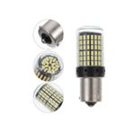 Redno 1156 BA15S P21W 2 Adet 144 Led Sinyal Stop ampulü 93 Tip Tek Duy Beyaz