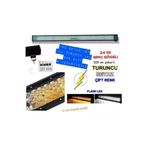 Redno Off Road Tavan Led Bar 100 Cm 648 Watt Beyaz-turuncu 8 Fonksiyonlu Alttan Ayaklı