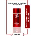 Redone Premium Kırmızı Toz Wax 20 gr - Anında Hacim & Mat Bitiş & Kolay Şekillendirme