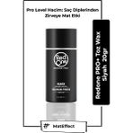 Redone Premium Siyah Toz Wax 20 gr - Güçlü Tutuş & Doğal Mat Görünüm & Profesyonel Şekillendirme