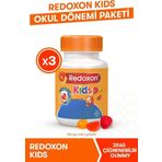 Redoxon Kids 3lü Okul Dönemi Paketi I Çocuklar Için C Vitamini, D Vitamini Ve Çinko Içeren Takviye