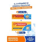 Redoxon Üçlü Etki 15 + 30 Efervesan Tablet