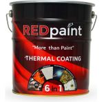 Redpaint Thermal Coating (Thermal Paint–ısı Yalıtım Boyası) İç, Dış Cephe ve Çatı Isı Yalıtım Boyası - Beyaz - 18 Kg