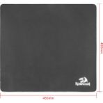 Redragon Flick Serisi Small, Medium, Large Su Geçirmez Gaming Mouse Pad - Siyah