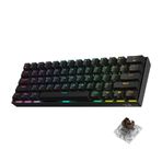 Redragon K530 Pro Brown Switch Türkçe Kablosuz Mekanik Klavye siyah