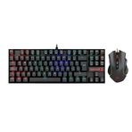 Redragon K552-RGB-BA Combo %60 Mekanik TR Q Klavye 7200 DPI Mouse Set