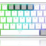 Redragon K617-Rgb-Wg Fizz RGB Red Switch Kablolu Mekanik Q Klavye Beyaz-Gri