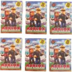 Redro Home Roblox 2024 Sürpriz Hologramlı Oyun Kartı 6 Paket Içinde Toplam 60 Adet Kart