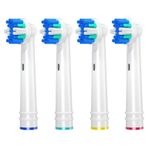 REDTRON Elektrikli Diş Fırçası Başlığı için Oral B, Floss Action Diş Fırçası Yedek Başlığı için Oral B, Diş Fırçası Başlıkları Profesyonel Bakım için Vitality Pro Smart Genius Serisi, 4 adet