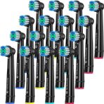 REDTRON Oral B (16 Sayılı) için Yedek Fırça Başlıkları, Hassas Temizlik için Profesyonel Oral B Fırça Başlıkları, Pro1000 Pro3000 Pro5000 Pro7000 ve Daha Fazlası ile Uyumlu Diş Fırçası Başlıkları