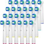 REDTRON Oral B için Yedek Fırça Başlıkları, Oral B için 24 Paket Elektrikli Diş Fırçası Başlığı, Klasik Hassas Temiz Fırça Başlıkları Profesyonel Bakım, Vitality Pro Smart Genius Serisi