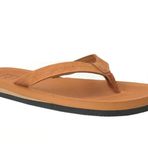 REDVOLUTION Flip Flop Rhinestone Yumuşak Orta Taban Papatya Kahverengi Kadın Sandalet