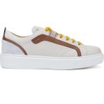 Redwood Erkek Hakiki Deri Kum Sneakers & Spor Ayakkabı 1022 16518 ERK AYK Y24 SABBIA