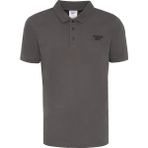 Reebok 100251572 Blaze Embroıdered Ss Polo Antrasit Polo Regular Fit Düz Erkek T-Shirt - XL