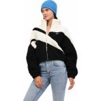 Reebok Bents Teddy Siyah Kadın Mont - XL