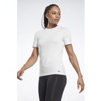 Reebok Beyaz Kadın Kısa Kol T-Shirt WOR Speedwick Tee