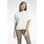 Reebok cl Rbk Nd Boxy Tee Kırık Beyaz Kadın Kısa Kol T-Shirt - XS