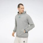 Reebok Classics Uniform Erkek Gri Kapüşonlu Sweatshirt
