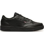 Reebok CLUB C 85 Siyah Erkek Spor Ayakkabı Nefes Alabilir Yapı ile Koşu ve Yürüyüş İçin İdeal