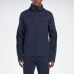 Reebok Dreamblend Erkek Lacivert Kapüşonlu Ceket