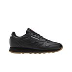 Reebok Erkek klasik deri spor ayakkabı, Core Black Core Black Reebok Rubber Gum 02, 35 EU